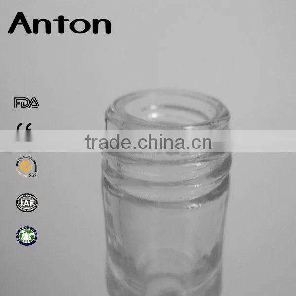 120ml 4oz Ozodd-shaped Glass Wine Bottle photo-5