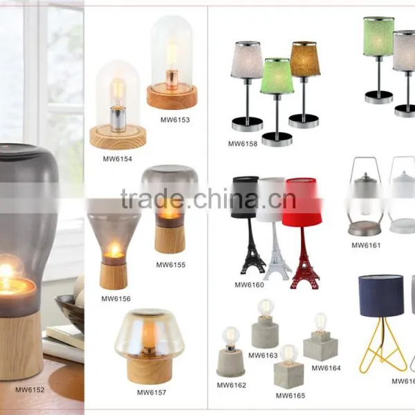 Delicate Edison Bulb Table Lamp for Living Room and Hotel