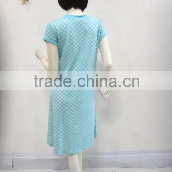 Pure and Fresh and Sweet Bowknot Nightgown Women photo-5