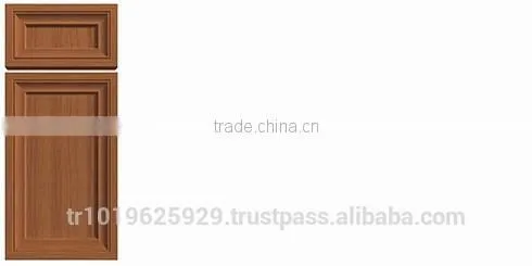 Pvc Moulding Mdf Door Profile for Cabinet photo-2