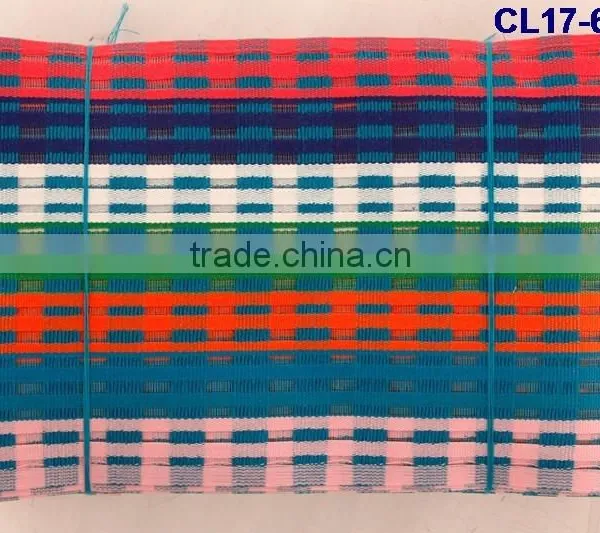 CL17-60 2016 Top Sale Colorful Line African High Quality New Aso Oke Headtie Colorful Aso Oke Headtie photo-2