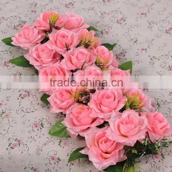 Artificial Flower Wall Rose Silk Flower Wall Decoration