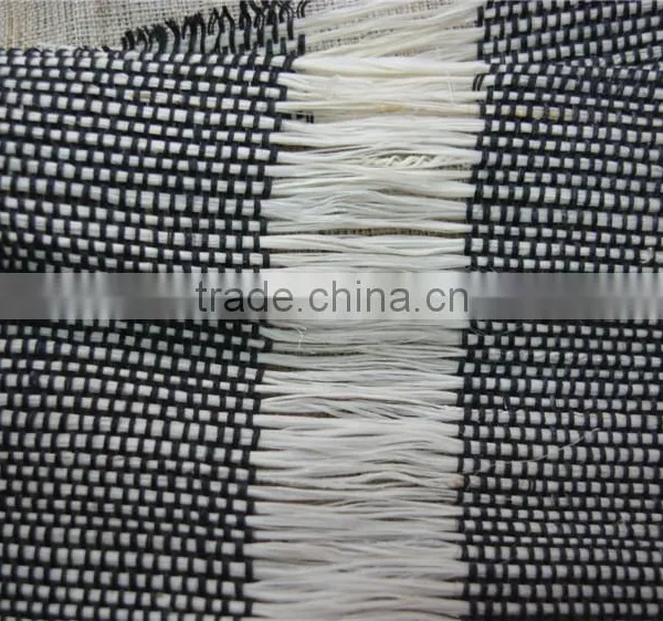 Ramie Yarn Dyed Handmade Fabric for Curtain