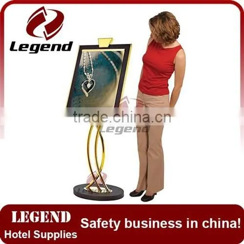 Various Styles Grandeur Freestanding Hotel Metal Banner Stand photo-3