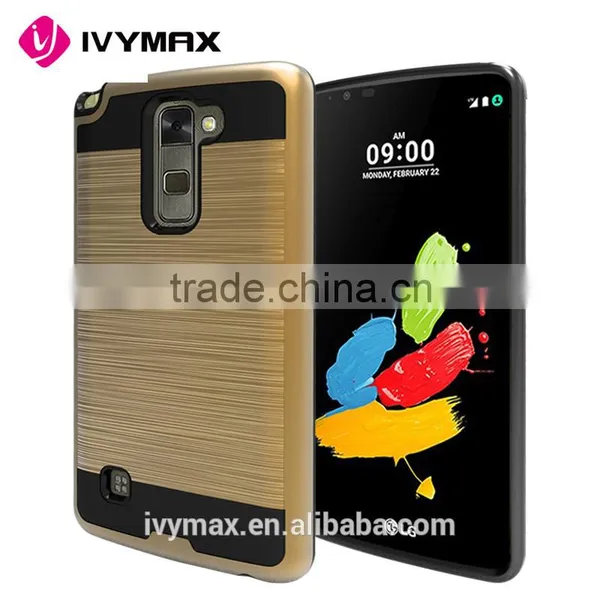 New Arrival Wholesale Motomo Ultra Thin Armor Brushed PC+TPU Cell Phone Case for LG Stylo2 Plus Most Popular photo-4
