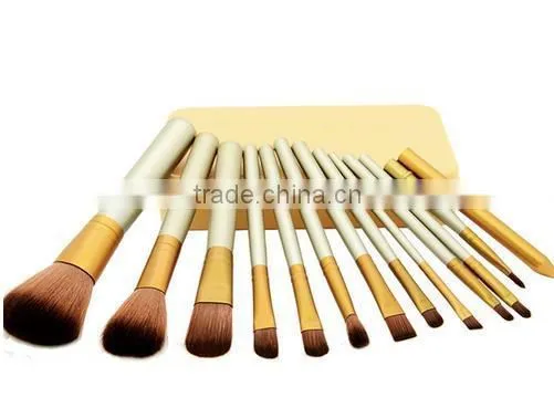 Hot 12 Pcs New Nake Makeup Brushes NK3 Makeup Brush Kit Sets For Eyeshadow Blusher Cosmetic Brushes Tool Makeup Brush Kit Sets