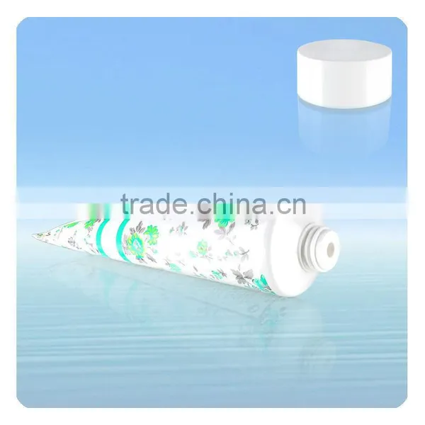 Cosmetic Usage and Hot Stamping Surface Handing Cosmetic Packaging Tube for Shower Gel photo-3