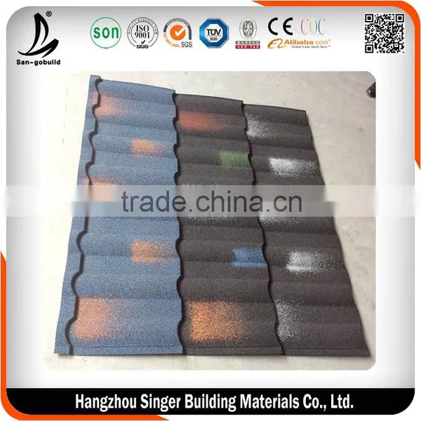 SGB Durable 50 Years Stone Coated Metal Roof Tiles In Uganda photo-6