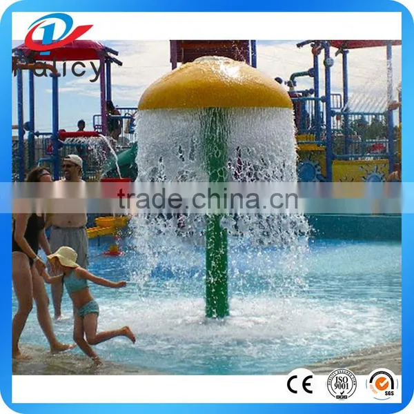 Beautiful Water Park Swimming Pool Spa Mushroom Water Fountain