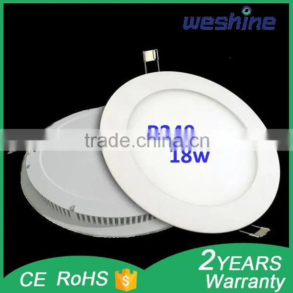 6W 12w 18w 24w Round Ceiling Panel Light SMD High Lumen Flat Led Light photo-3