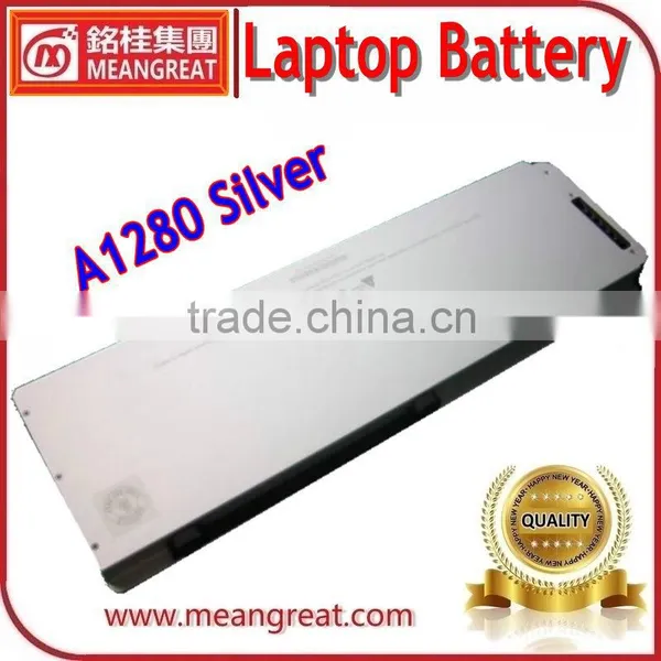 6 Cell Generic Laptop Battery for Macbook A1280 With Silver Color 10.8V 4200mAh