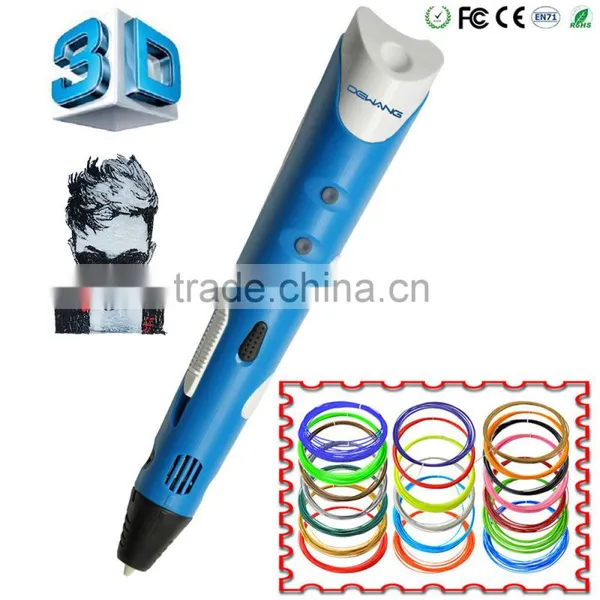 Eu/uk/us/au Adapter New Semi-Automatic Magic 4 Color 3d Printer Pen 3d Drawing Pen Direcet China Manufacture photo-3