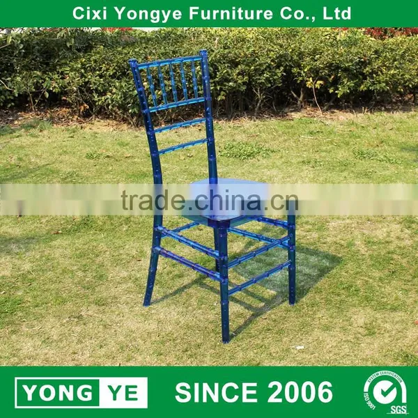 Factory Directly Wedding Party Chair Resin Chiavari Chair photo-5