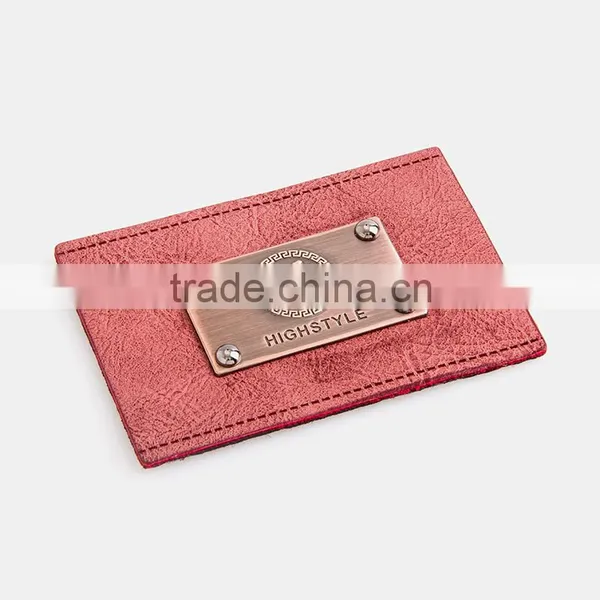 Fashion Design Leather Patch Labels Brands Patches for Clothing Jeans Leather Patches photo-3