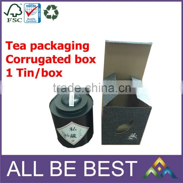 China Corrugated Paper Gift Box Gift Bag Tea Packaging