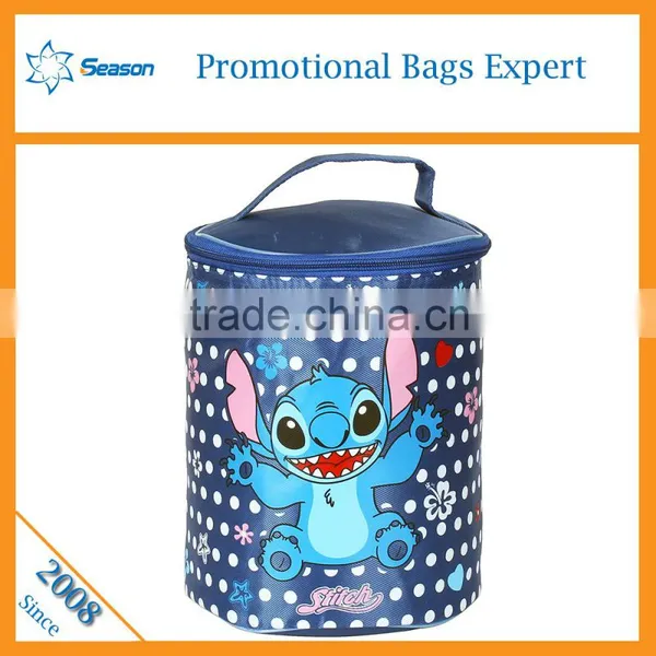 Round Cooler Bag Customized Cooler Bag Lunch Bag Insulated photo-4