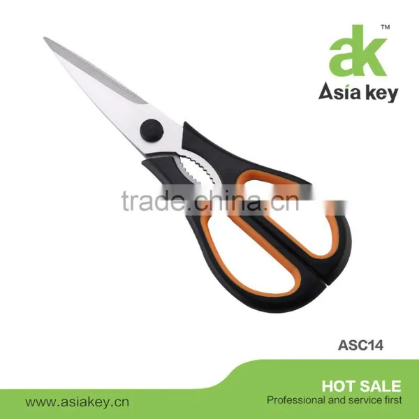 PP Handle Household Safety Scissors With Scissors Blade Cover photo-4