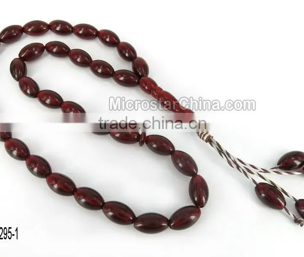 Prayer Beads Acrylic, 33 Beads Islamic Rosary Muslim, Islam Tesbih Quality Choice photo-6
