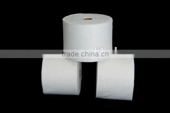 Woodpulp Spunlace Nonwoven Fabric Super Absorbing Cleaning Cloth photo-5