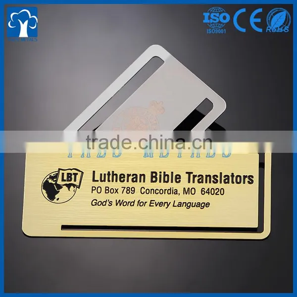 Cheap Custom Metal Bookmark for Gift photo-6