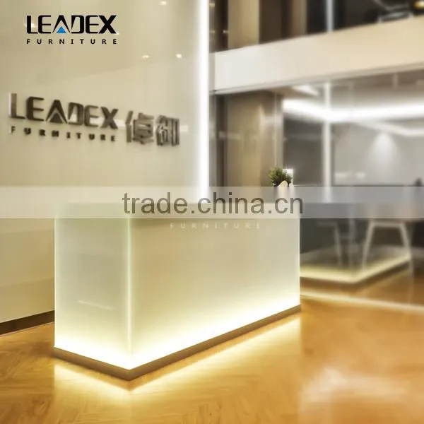 2016 Led Light Furniture / Led Light Reception Desk
