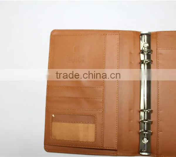 Dongguan Factory Direct pu Leather File Folder With Multi-function Pocket,High Quality File Folder Customized Logo photo-3