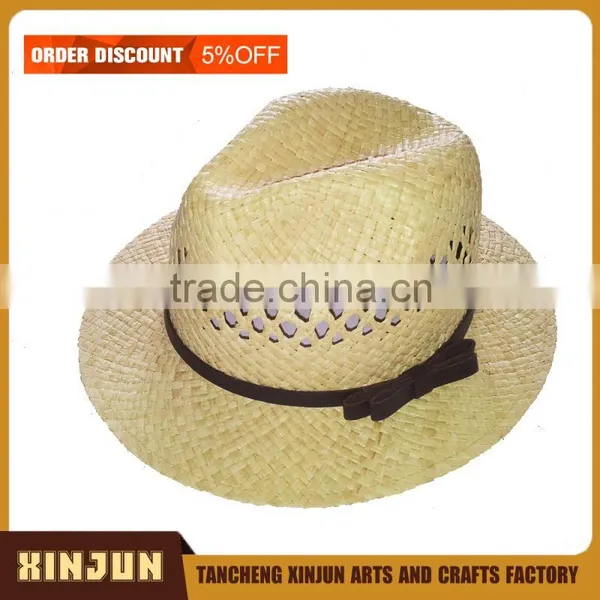 FASHION GIRLS PANAMA STRAW HAT photo-3