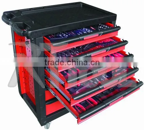 2015 High Quality Tool Cart With 220pcs Tools Tool Trolley Tool Cabinet