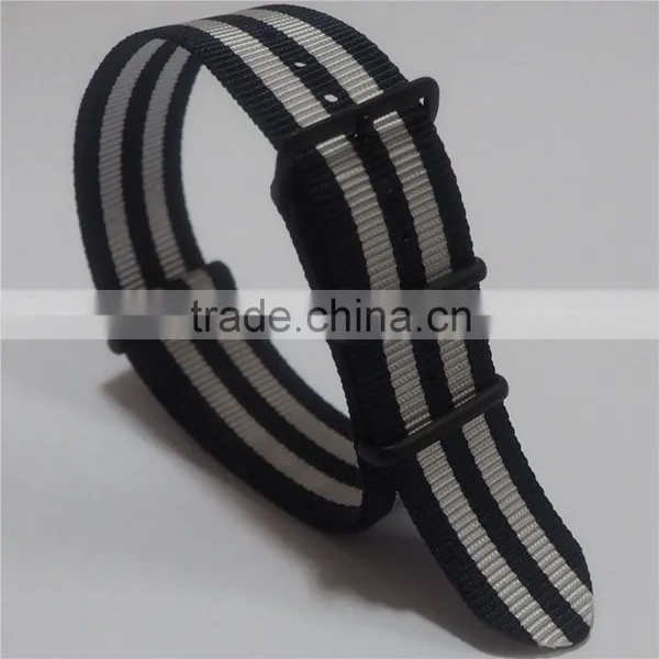 In Stock PVD James Bond 19mm Nylon Watch Strap photo-4