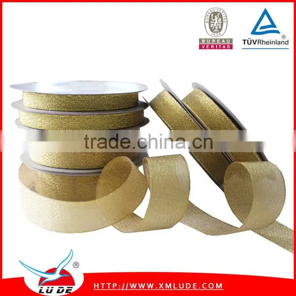 2016 Cheap Factory Handmade Metallic Ribbon Bows for Decoration photo-6