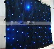 LED RGBW Star Curtain Backdrop/wedding stage backdrop
