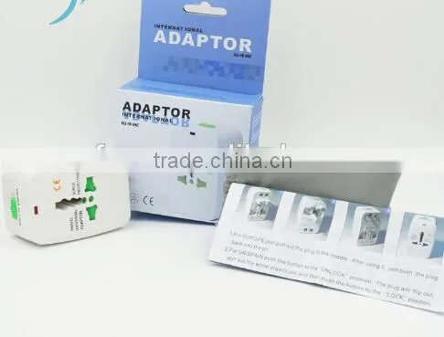 Univeral Travel Adapter / AC Power Socket Plug / World Plug Adapter photo-3