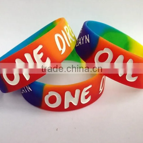 Silicone Wristband/rubber Bracelet/rubber Wristband for Promotion,silicone Rubber Bracelets photo-2