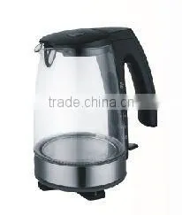 360 Degree Rotational Base,Cordless Feature and Yes Automatic Shut-off Good Quality Glass Electric Kettle 1.5~1.7 Liter