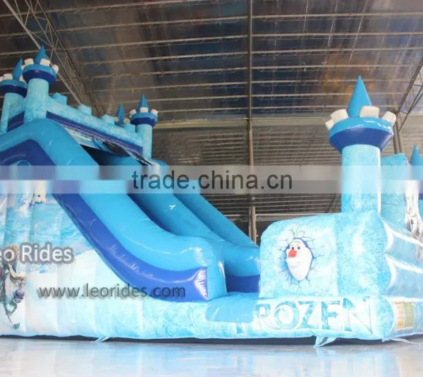 Frozen Inflatable Castle Dry Slide for Rent photo-5