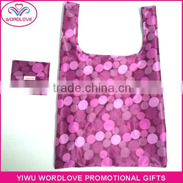 Eco-friendly Recycled Folding Shopping Grocery Bag for Supermarket photo-3