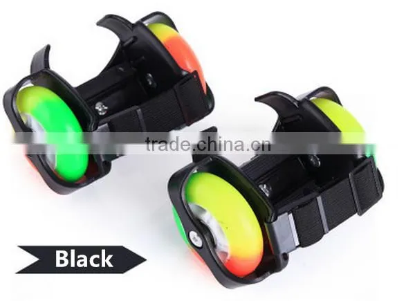 2 Rubber Wheels Roller Skates Wheels Flashing Roller Skate Wheels for Shoes photo-5