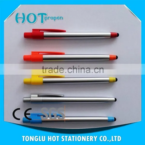 Spray Silver Barrel With Plastic Colored Units , Screen Touch Pen