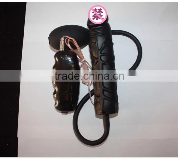 Inflatable Vibrating Expansion Fake Dick photo-3