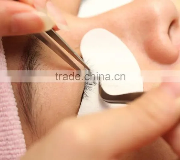 Stainless Steel Eyelash Eyebrow Tweezers for Beauty Salon photo-4