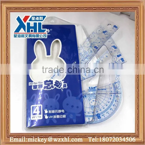 Newest Custom Design Plastic Fashion Design Ruler Plastic Ruler photo-2