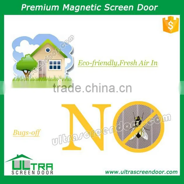 Magic Soft Material Mesh Door Screen Curtain photo-6