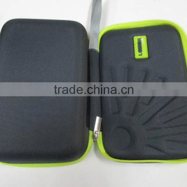 GC-5# Invisible Zipper Green Rubber Logo 8"*5" Molded EVA Bag photo-4