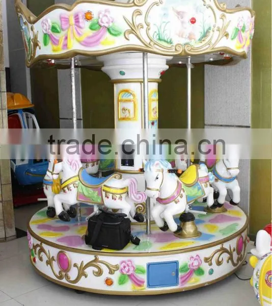Classical Angel Carousel Electric Kiddie Ride Swing Car Ride on Horse Kids Ride for Amusement Park photo-3