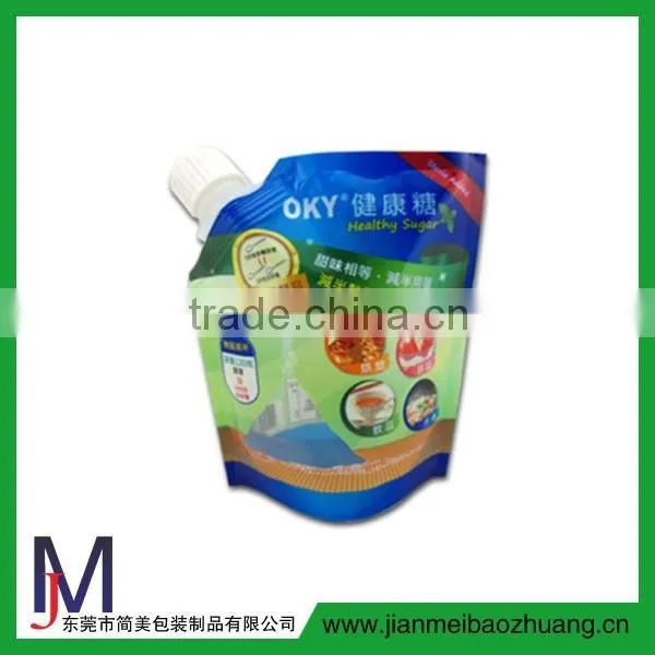 2016 Best Selling Printing Spout Pouch for Liquid Packaging Wholesale, Nylon Packaging Spout Pouch photo-6