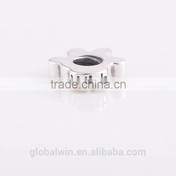 Palm Design Best Style 925 Sterling Silver European Charm Bead Charms Antique Jewelry Personalized For Snake Bracelet photo-4