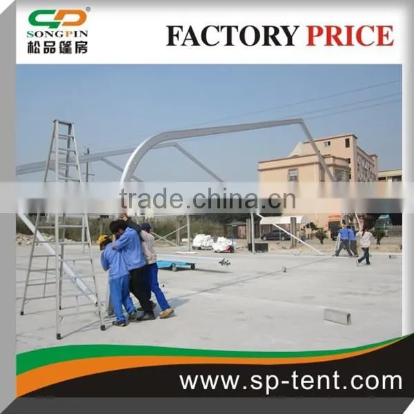 Aluminum Frame Clear Span Curve Sport Event Tent 30x30m Tent Factory photo-6
