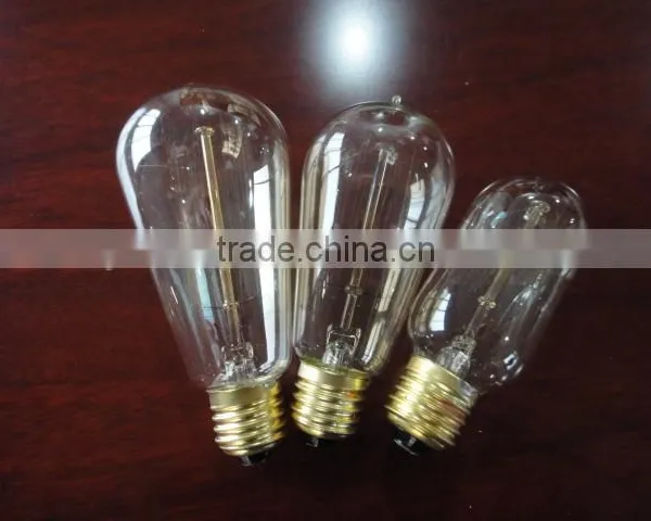 T45 Edison Bulb/Incandescent Bulb Clear E27 photo-2