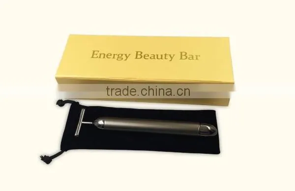 Black Gold Color Energy Beauty Bar Facial Roller Massage Lady Beauty Bar photo-5