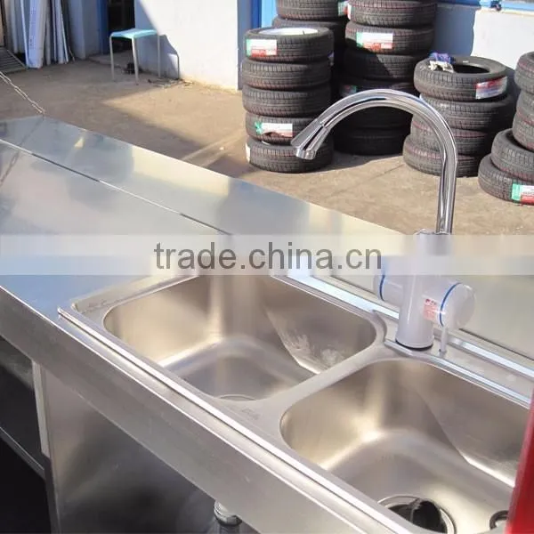 JX-FR220E New Model Manufactur Potato Kiosk French Fries Booth Fast Food Kiosk for Sale/mobile Food Carts photo-5
